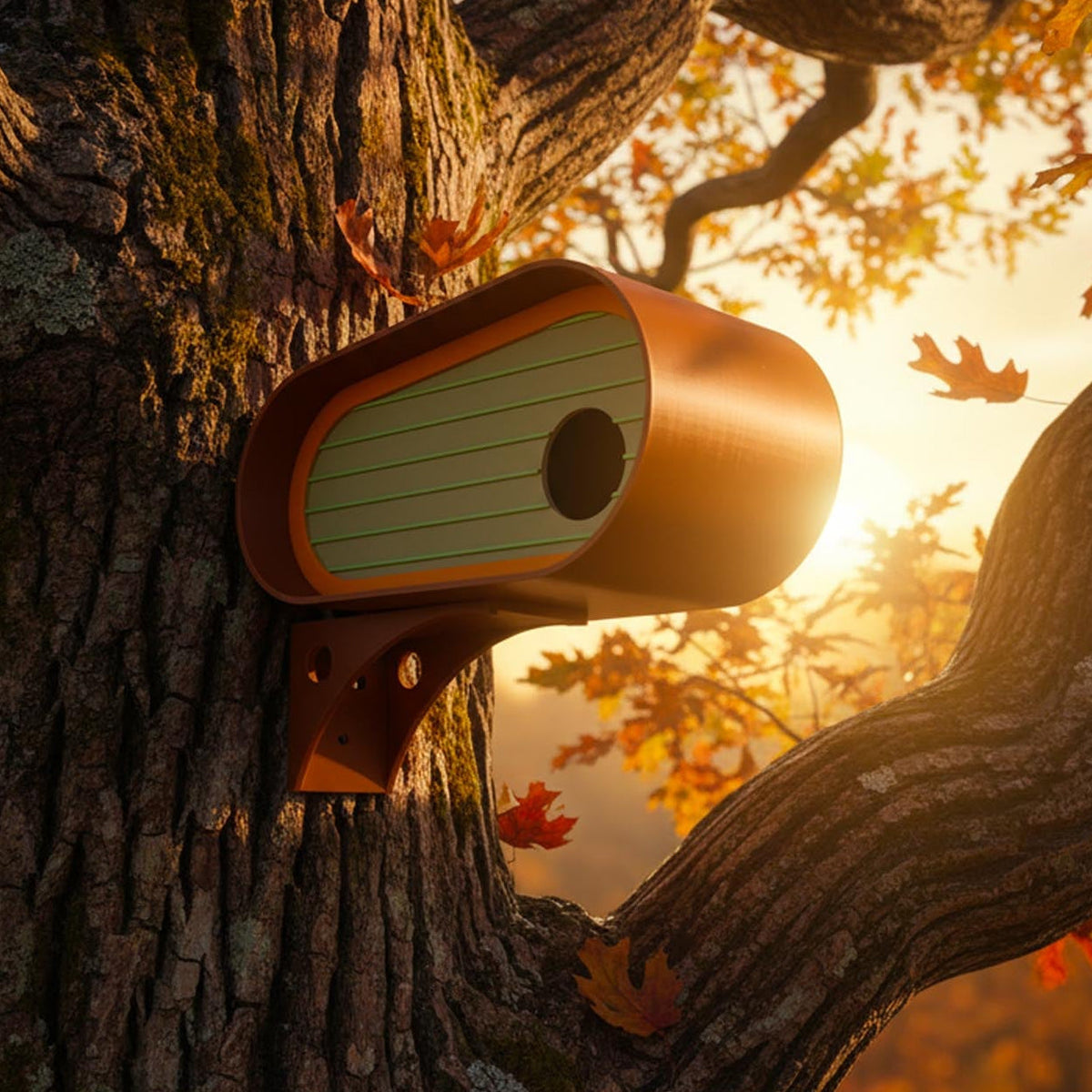 The Oransa Mid-Century Modern Birdhouse