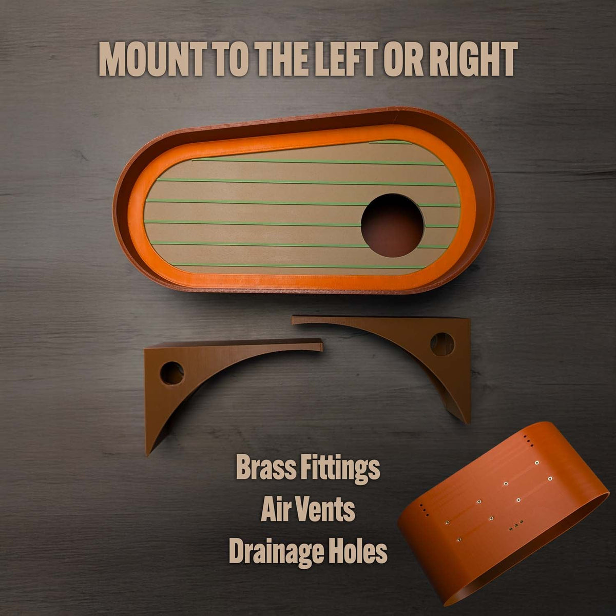 The Oransa Mid-Century Modern Birdhouse